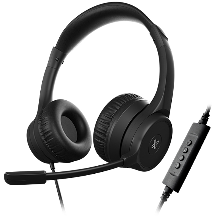 Klip Xtreme - KCH-510 - Headset - Para Conference / Para Home audio - Wired - Stereo -console cmd. 1