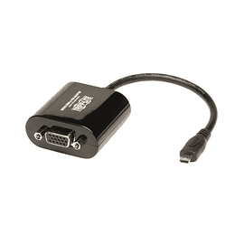 Adaptador Convertidor Micro HDMI a VGA para Smartphones/Tablets/Ultrabooks 