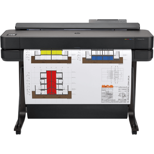 Plotter HP DesignJet T650 de 36“ Color USB 2.0, Ethernet, Wi-Fi.