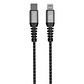 Cable Lightning MFi a USB-C 1.2 Mt Rugged Dusted negro - Miniatura 1