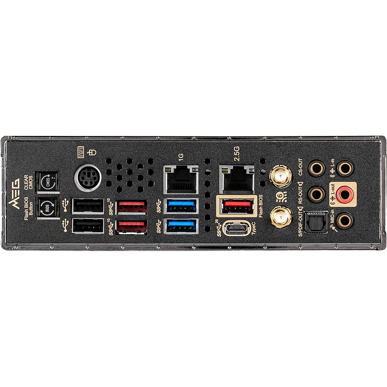 Placa Madre MSI MEG Z490 ACE | LGA1200, DDR4 2133/4800MHz, M.2 x3, RAID, WiFi, RGB, ATX 7