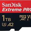 SanDisk 1TB - Flash memory card - microSDXC UHS-I Memory Card - 200 Mbs