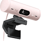 Cámara Web Logitech Brio 500, Video Full HD 1080p, Micrófono integrado, USB-C. Color Rosa - Miniatura 4