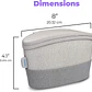 Sanitizador UV multipropósito con 4 LED UV-C Recargable, Color Gris - Miniatura 7