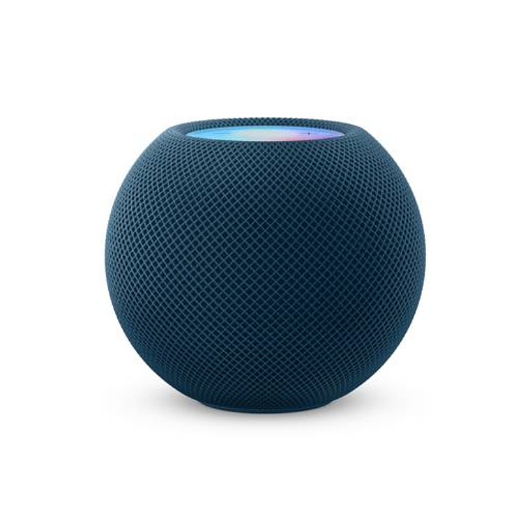 Asistente Virtual Apple Homepod Mini, Audio 360º, Cancelación de Ruido, Azul 1