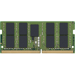 Memoria Ram 32GB DDR4 3200Hrz CL22 SoDimm ECC sin buffer Kingston