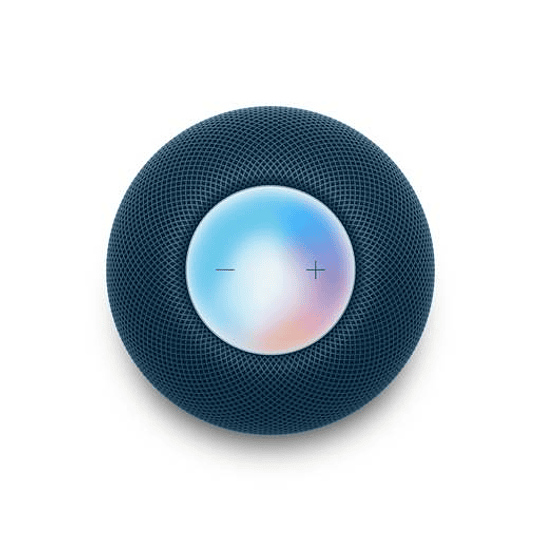 Asistente Virtual Apple Homepod Mini, Audio 360º, Cancelación de Ruido, Azul