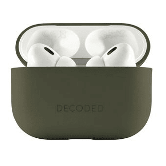 Funda silicona para Airpods Pro 2ª y 1ª gen Decoded Olivo