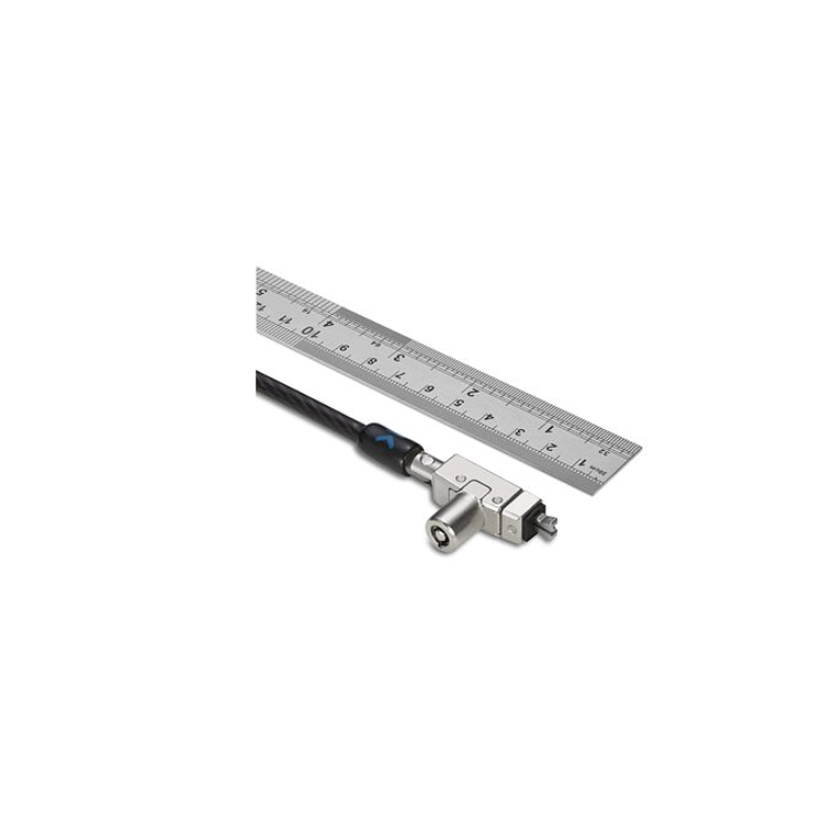 Candado con llave para computadora portátil para ranuras en forma de cuña 4