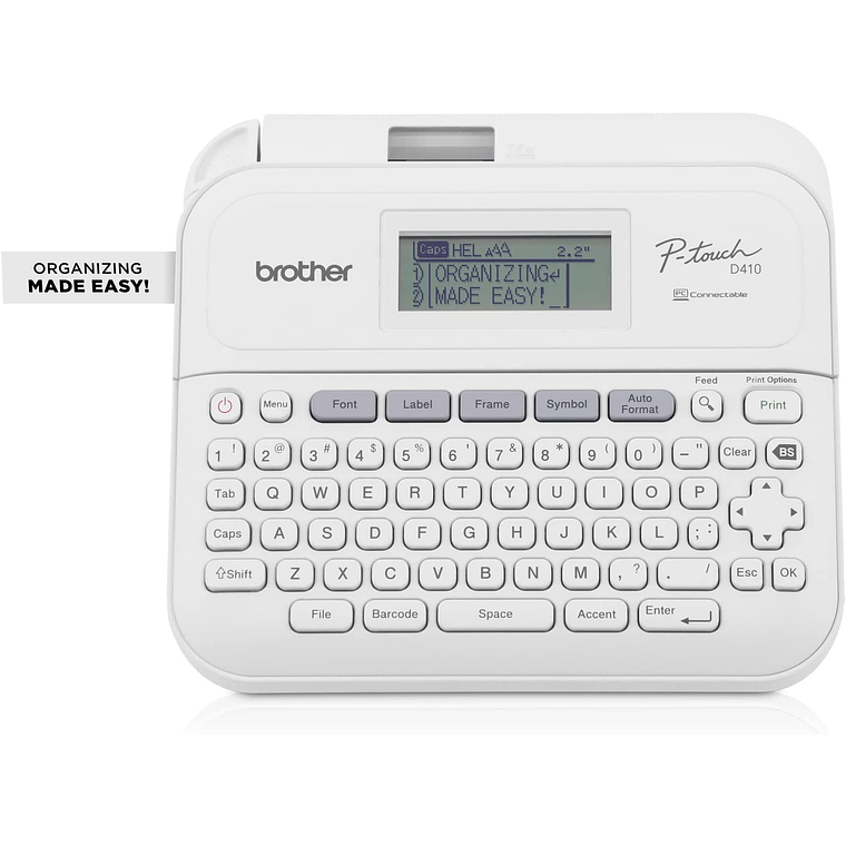 Rotuladora Brother PTD410 | Electrónico Hogar & Oficina 1