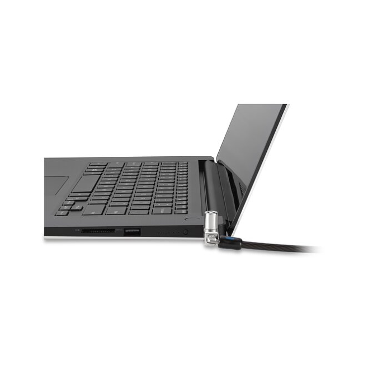 Candado con llave para computadora portátil para ranuras en forma de cuña 6