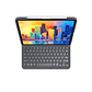 Funda + Teclado Zagg Pro Keys para iPad 10.9“ (10 Gen, Negro) - Miniatura 2