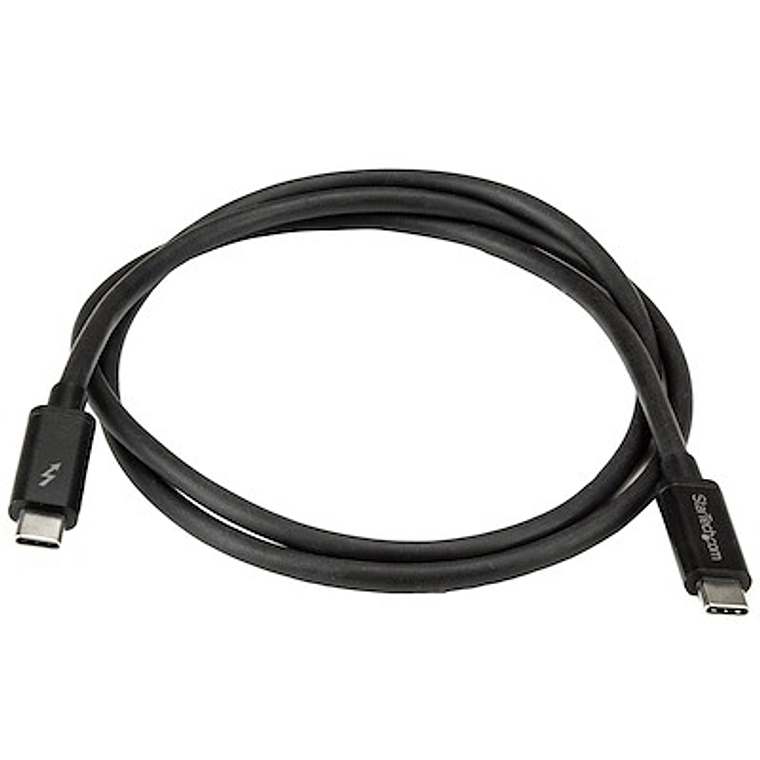 Cable 1m Thunderbolt 3 USB-C 20Gbps 3