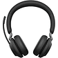 Audífonos Jabra Evolve2 65 (Stereo, Over-Ear, Inalámbrico, Compatible con Teams, USB-C, Negro) - Miniatura 1