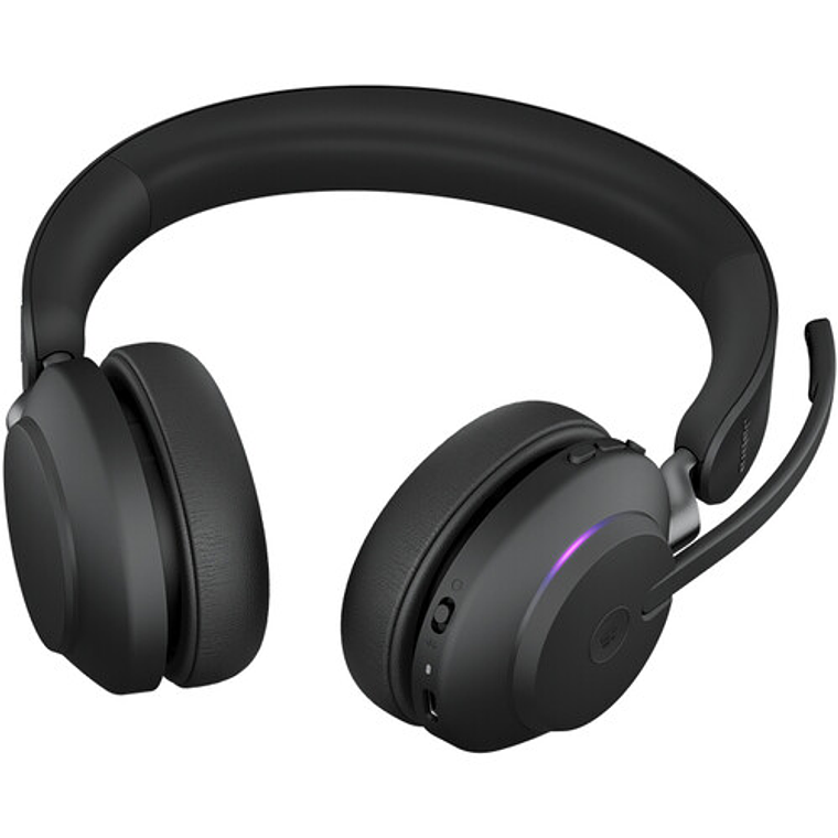 Audífonos Jabra Evolve2 65 (Stereo, Over-Ear, Inalámbrico, Compatible con Teams, USB-C, Negro) 2