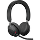 Audífonos Jabra Evolve2 65 (Stereo, Over-Ear, Inalámbrico, Compatible con Teams, USB-C, Negro) - Miniatura 3