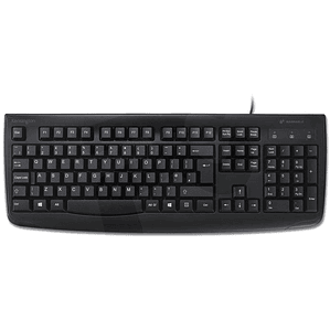 Teclado Alambrico For Life Lavable Negro