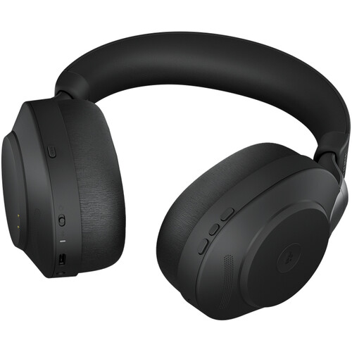 Auriculares supraaurales inalámbricos con cancelación de ruido, USB tipo C, negro)
