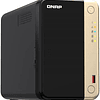 Servidor NAS QNAP, Procesador Intel Celeron N5095 de 4 núcleos (hasta 2.9 GHz), Memoria 8 GB