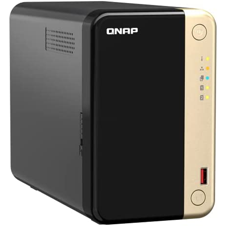 Servidor NAS QNAP, Procesador Intel Celeron N5095 de 4 núcleos (hasta 2.9 GHz), Memoria 8 GB 2
