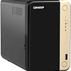 Servidor NAS QNAP, Procesador Intel Celeron N5095 de 4 núcleos (hasta 2.9 GHz), Memoria 8 GB