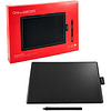 Tablet Digitalizadora Wacom One By, Medium Size, Diestro y Zurdo, 21.6 x 13.5 cm USB - negro, rojo
