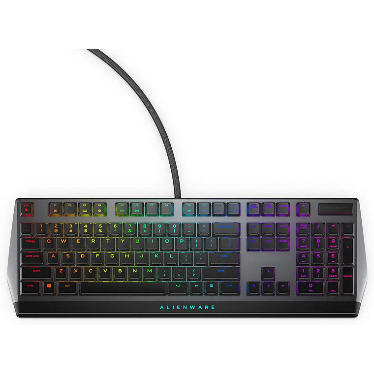 Teclado mecánico para juegos RGB de bajo perfil Alienware 1