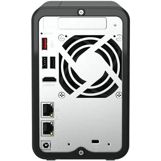 Servidor NAS QNAP, Procesador Intel Celeron N5095 de 4 núcleos (hasta 2.9 GHz), Memoria 8 GB