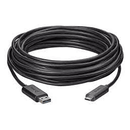 Cable USB Polycom de USB-A 3.1 (macho) a USB-C (macho), 25m, Slim