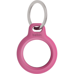 Llavero Airtag secure holder Belkin Rosado