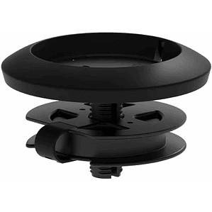 Soporte de micrófono para escritorio - negro mate