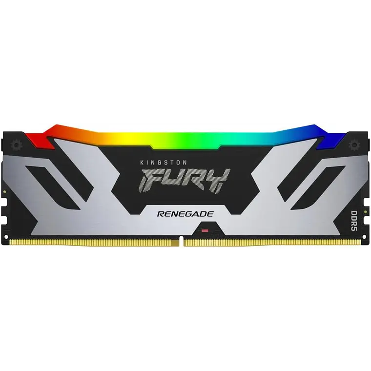 Memoria Ram 32GB (2x16GB) DDR5 6400Mhz CL32 Kingston Fury Renegade Black RGB XMP 3.0 2
