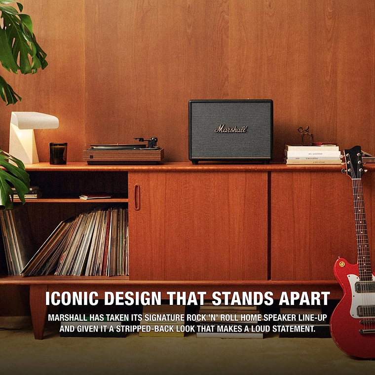 Parlante bluetooth Woburn III Marshall Negro 7
