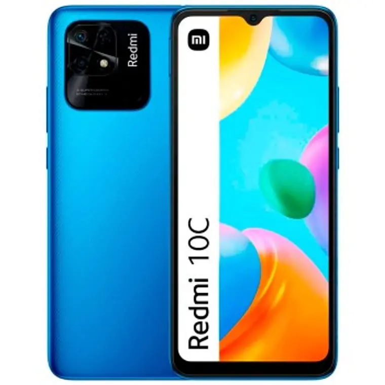 Xiaomi Celular Redmi 10C Eu De 6.71“ (Octacore, 4Gb Ram, 64Gb Internos, Ocean Blue) EU 1