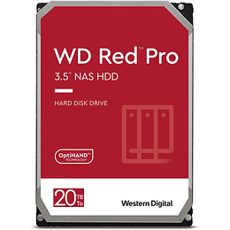 Disco Duro 20TB interno | WD Red NAS 3.5" - 7200 rpm