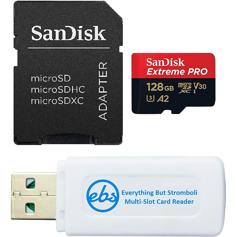 Tarjeta de memoria 128GB - A2 / Video Class V30 / UHS-I U3 / Class10  2