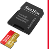 Tarjeta de memoria Extreme microSDXC UHS-I de 64 GB con adaptador
