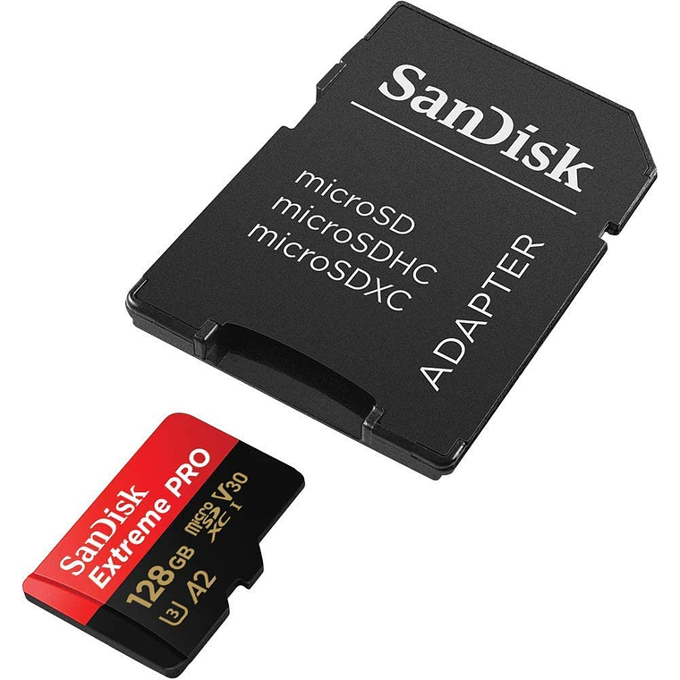 Tarjeta de memoria 128GB - A2 / Video Class V30 / UHS-I U3 / Class10  4