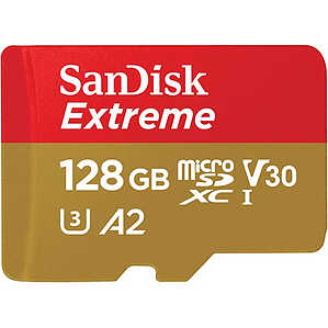 Tarjeta de memoria 128GB microSDXC UHS-I con adaptador 