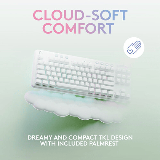 Logitech - Keyboard and Wrist pad - Wireless - Bluetooth - Logitech G715 Wirele