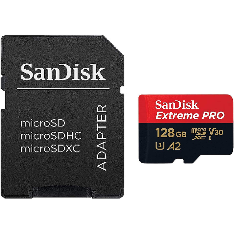 Tarjeta de memoria 128GB - A2 / Video Class V30 / UHS-I U3 / Class10  5