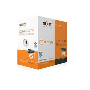 Nexxt Solutions Infrastructure - Bulk cable - UTP - 305 m RJ-45 - Blue - 4Pairs 24AWG CM