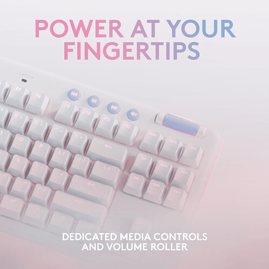 Logitech - Keyboard and Wrist pad - Wireless - Bluetooth - Logitech G715 Wirele