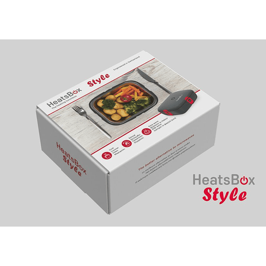Lonchera portatil inteligente HeatsBox Style Plus