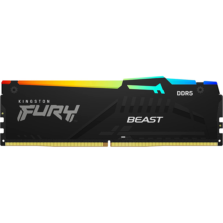 Memoria Ram 32GB DDR5 5600MHz CL40 Dimm Fury Beast RGB XMP 1