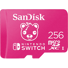 Tarjeta micro SDXC de 256GB con licencia Nintendo - Switch, Fortnite Edition