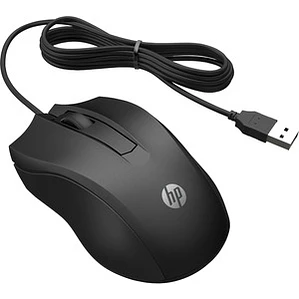 HP Mouse Cableado 100 Negro