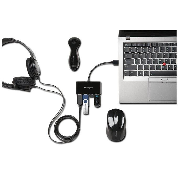 HUB KENSINGTON USB de 4 Puertos 4