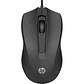HP Mouse Cableado 100 Negro - Miniatura 2