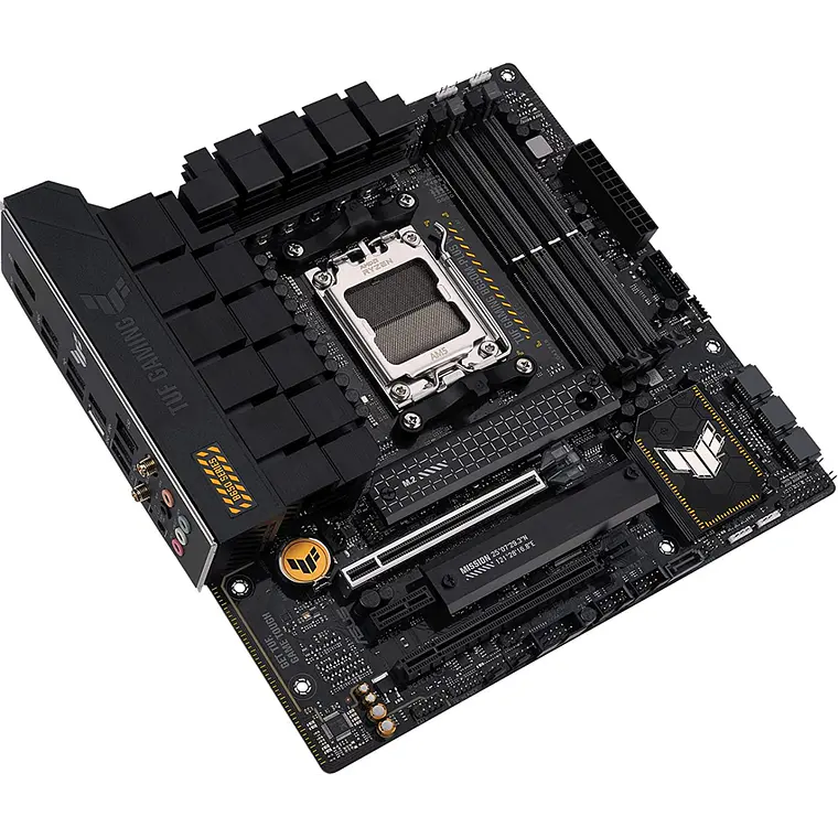 Placa Madre ASUS TUF GAMING B650M-PLUS WIFI | AM5, DDR5 4800/6400MHz, M.2 x2, RGB, microATX 5